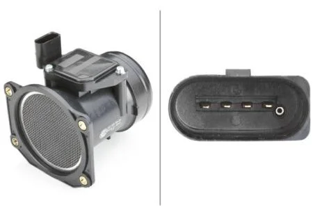 Витратомір повітря VW T4, Golf IV, Passat, Skoda Octavia 1.6-2.5 (94-07) HELLA 8ET 009 142-261