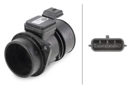 RENAULT витратомір повітря Kangoo, Dacia Logan, 1,5dCi HELLA 8ET 009 142-971