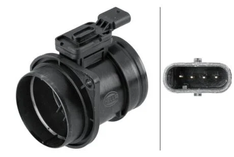 Вимірювач маси повітря HELLA 8ET 358 095-281