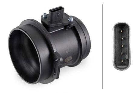 Витратомір повітря Audi A4/A6/A7/Q7 2.7-3.0 VW Touareg 3.0 10- HELLA 8ET358 095-381