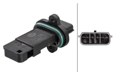 OPEL витратомір повітря Astra J/K 1.4-1.6 09- HELLA 8ET358 095-431