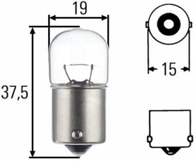 R10W 24V Автолампа HELLA 8GA 002 071-251