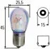 Лампа доп. освещ. P21W 21W BA 15s Heavy Duty 24V(Груз./ком) (мин 10 шт.) 8GA 002 073-251