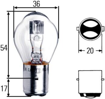 Лампочка HELLA 8GD 008 897-121