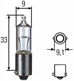 H10W 12V 10 Вт BA9s Автолампа BMW 1 E87,5 E39,5 E60,6,7 E65,X3 E83,X5 E70 HELLA 8GH 002 473-191