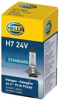 H7 24V 70W Автолампа HELLA 8GH178555251