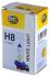 Лампа розжарювання White Light H8 12V 35W 4200K HELLA 8GH 223 498-141 (фото 2)