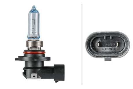 Лампа WHITE LIGHT HB3 60W P20d HELLA 8GH 223 498-161