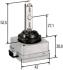 Лампа ксенонова STANDARD D1S 35W P32d-2-5 8GS 009 028-111