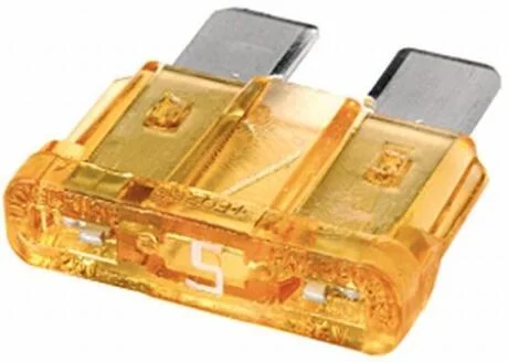 VW запобіжник 5A бежевий HELLA 8JS 711 684-002