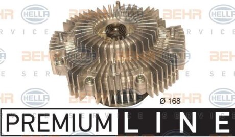 Віскомуфта вентилятора охолодження HELLA 8MV 376 758-781