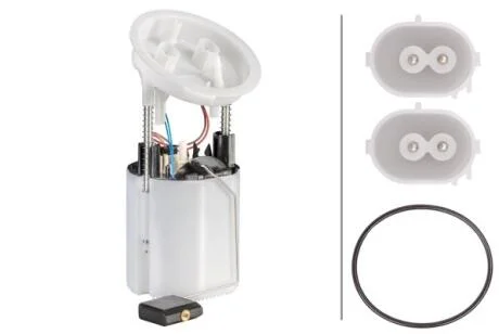 Насос топливный BMW 1(E87)/3(E90)/X1(E84) 05- 1.6/2.0/2.5/3.0 (модуль в сборе) HELLA 8TF358106-031