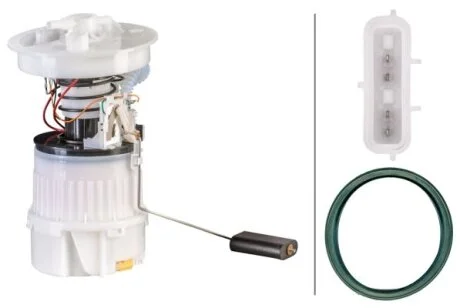 Электро-бензонасос (модуль погружной) FORD C-Max 1,8-2,0 07-, Focus 1,4-2,0 04- HELLA 8TF358 106-081