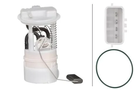 Насос топливный NISSAN MICRA/NOTE -12 1.2/1.4/1.6 (модуль в сборе) HELLA 8TF358 106-091