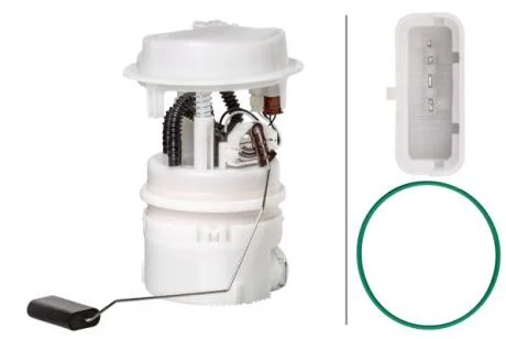 Насос паливний в зборі PEUGEOT 206, з прокладкою HELLA 8TF 358 106-201