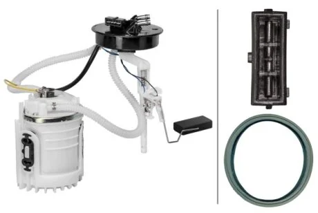 Насос топливный VW POLO 94- (модуль в сборе) HELLA 8TF358 106-321