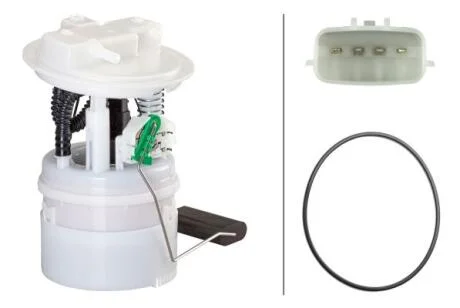 Насос паливний в зборі RENAULT DUSTER 1.6, з прокладкою HELLA 8TF 358 106-611