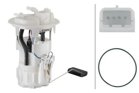 CITROEN Вузол подачі палива (модуль з насосом) C-ELYSEE 1.2, 1.6 12-, C3 AIRCROSS II 1.2 12-, PEUGEOT HELLA 8TF358 106-911