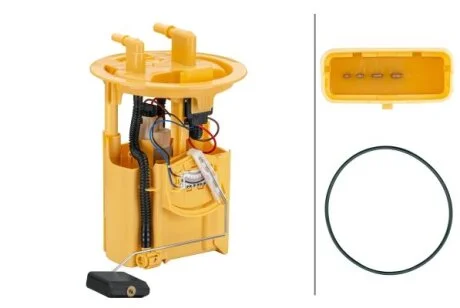 FIAT Вузол подачі палива (модуль з насосом) Scudo, Ulysse, Citroen Jumpy, Peugeot 1.4/2.2HDI/JTD 99- HELLA 8TF358 146-231