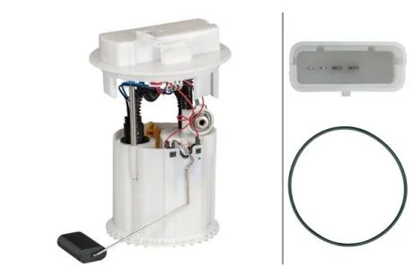 Насос паливний в зборі CITROEN / PEUGEOT, з прокладкою HELLA 8TF358146-411