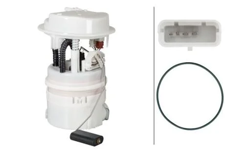 Електро-бензонасос в корпусі PEUGEOT 307 1,4-2,0i: Expert/307/806/807 HELLA 8TF358 146-551