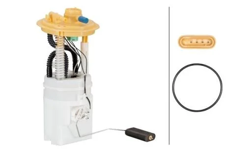 MITSUBISHI Електро-бензонасос (модуль) 3.0Bar Colt VI 04-,Smart Forfour 1.1/1.5 04- HELLA 8TF358 146-591