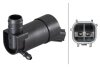 FORD насос склоочисника Focus II,Mondeo III,IV,Volvo S40/60/80,C70 HELLA 8TW006 848-171 (фото 1)