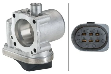Дросельна заслінка 1.4MPI 16V, 1.6MPI 16V VW Polo 02-09, Golf IV 97-03, Lupo 98-05, Bora 98-13, Polo 94-01, SKODA Fabia I 99-07, SEAT Ibiza 02-09, Cordoba 02-09, Toledo II 99-04, Leon 99-05 HELLA 8UK 007 623-371