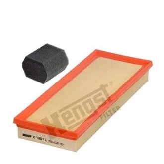 Фильтр воздушный, Peugeot Partner / Rifter - Citroen Berlingo, 1.2 THP, 2016> HENGST FILTER E1297L