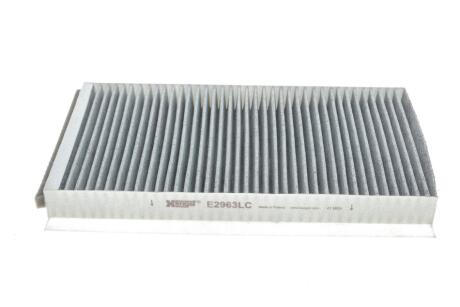 Фильтр салона, BMW E60 - E61 - E63 - E64, (5-6), 2.0-5.0, 2001-2010, (угольный) HENGST FILTER E2963LC