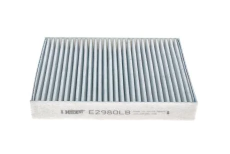 Фильтр салона Porsche Cayenne/VW Touareg 3.0D-4.8 10- (антибактериальный) HENGST FILTER E2980LB