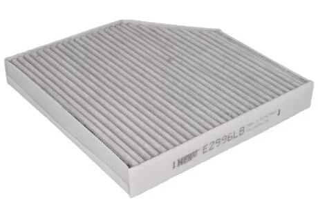 Фильтр салона, Audi A6 - A7 - A8, 2010>, (антибактериальный) HENGST FILTER E2996LB