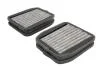 Фільтр салону MB E-CLASS (W211/S211) 02-09 вугільний (2шт.) (HENGST) HENGST FILTER E989LC01-2 (фото 1)