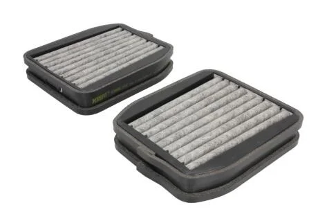 Фильтр салона, DB W211 - S211, 2003 - 2009, (кондиционера), (угольный), (к-т) HENGST FILTER E989LC01-2