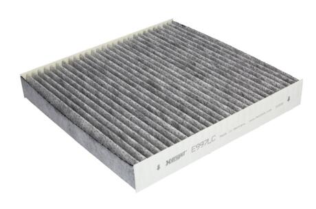 Фильтр салона, Renault Laguna II, 2001-2007, (угольный) HENGST FILTER E997LC
