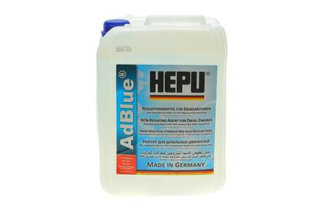 Жидкость для нейтрализации отработанных газов (мочевина) (AdBlue) 10 литров HEPU AD-BLUE-010