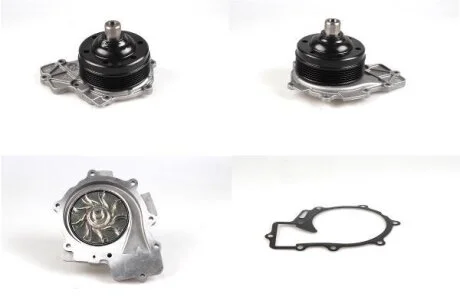 Насос охолоджуючої рідини, з ущільненням MERCEDES SPRINTER 3,5-T (B906), SPRINTER 3-T (B906), SPRINTER 4,6-T (B906), SPRINTER 5-T (B906) 2.1D/2.2D/3.0D 06.06-09.20 HEPU P1519A