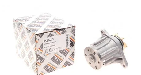 Насос охолоджуючої рідини, з ущільненням JAGUAR XF I, XF SPORTBRAKE, XJ LAND ROVER DISCOVERY IV, RANGE ROVER IV, RANGE ROVER SPORT I, RANGE ROVER SPORT II 3.0D/3.0DH 03.09- HEPU P2623