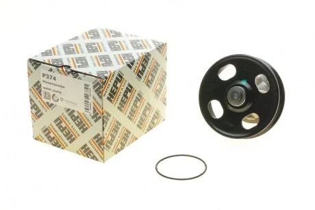 Насос охолоджуючої рідини, з ущільненням FIAT 500, GRANDE PUNTO, PUNTO, PUNTO EVO OPEL COMBO TOUR, COMBO/MINIVAN, CORSA C/HATCHBACK, TIGRA 1.3D 06.04- HEPU P374