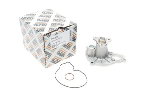 Насос охолоджуючої рідини, з ущільненням BMW 1 (F20), 1 (F21), 2 (F22, F87), 2 (F23), 3 (F30, F80), 3 (F31), 3 (G20, G80, G28), 3 GRAN TURISMO (F34), 4 (F32, F82), 4 (F33 1.5D/1.6/2.0 06.15- HEPU P439
