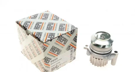 Насос охолоджуючої рідини, з ущільненням AUDI A1, A3, A4 ALLROAD B8, A4 B8, A5, A6 C7, Q3, Q5, TT SEAT ALHAMBRA, ALTEA, ALTEA XL, EXEO, EXEO ST, IBIZA IV, IBIZA IV SC 1.2D-2.0D 08.98- HEPU P655