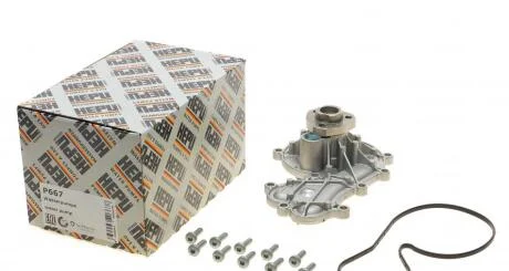 Насос водяной VAG A4/A5/A6/A7/A8/Q5/Q7 11- 3.0TDI HEPU P667