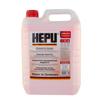 Антифриз, концентрат (червоний, -80C) G12, 5L HEPU P999-G12-005