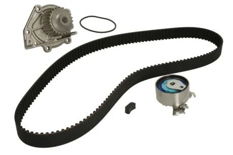 Комплект ГРМ, пас+ролик+помпа HEPU PK00451