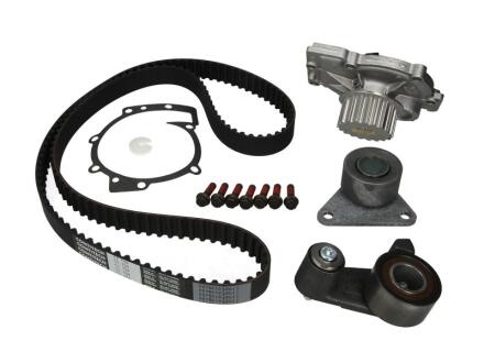 Комплект ГРМ, пас+ролик+помпа HEPU PK00562