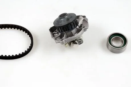 Комплект ГРМ, пас+ролик+помпа HEPU PK00941