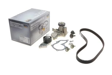 Комплект ременя ГРМ з помпою води HEPU PK02350