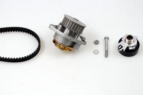 Комплект ГРМ, пас+ролик+помпа HEPU PK05411