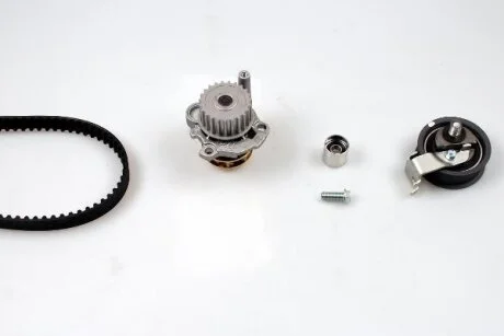 Комплект ГРМ, пас+ролик+помпа HEPU PK05472