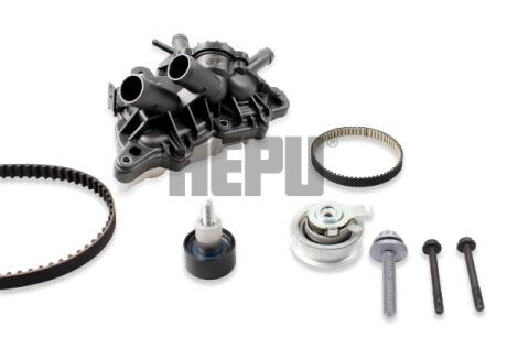 Комплект ГРМ (ремінь + ролик + помпа) HEPU PK06871